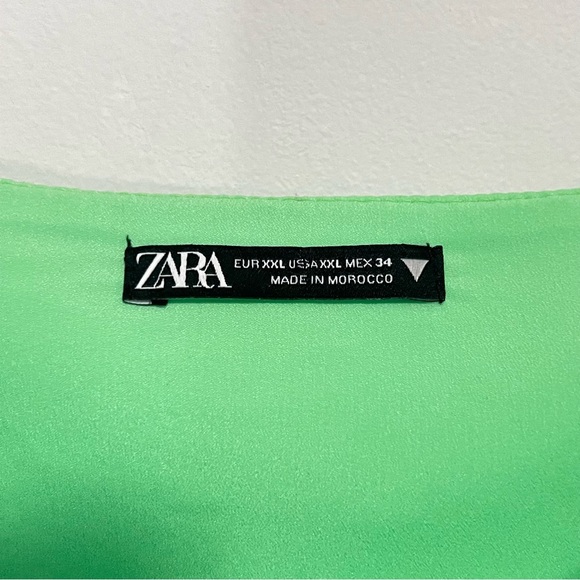 Zara Satin Silk Cowl Neck Corset Tank Camisole Crop Top. - Picture 4 of 7